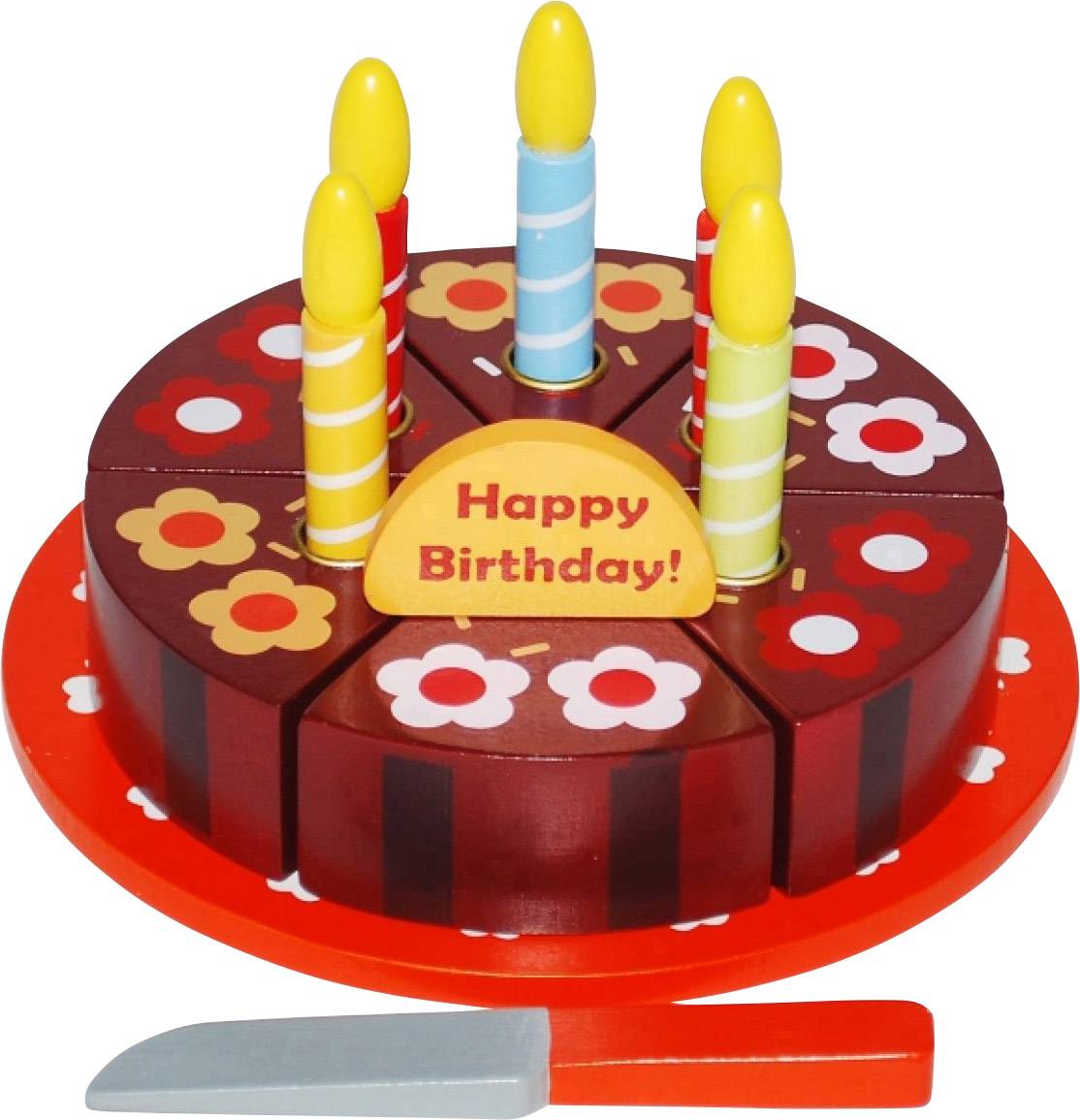 Geburtstagstorte aus Holz