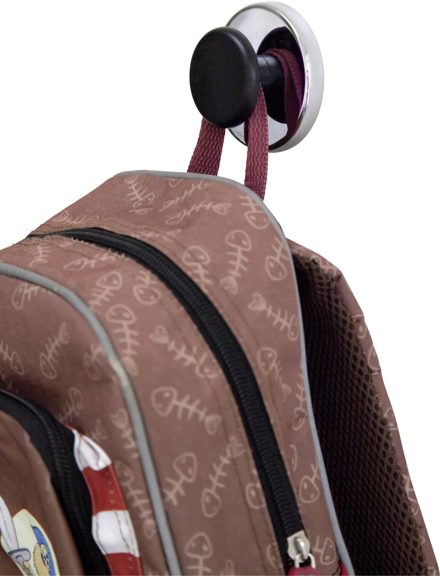 Maul Kraftmagnet (Ø x H) 67mm x 33mm rund, mit Griffknopf Silber, Schwarz 1 St. 6155096