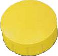 Maul Magnet MAULsolid (Ø x H) 15 mm x 7 mm rund Gelb 10 St. 6161513