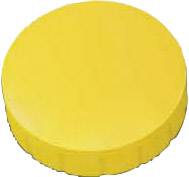 Maul Magnet MAULsolid (Ø x H) 24 mm x 8 mm rund Gelb 10 St. 6162413