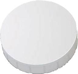 Maul Magnet MAULsolid (Ø x H) 32 mm x 8.5 mm rund Weiß 10 St. 6163202