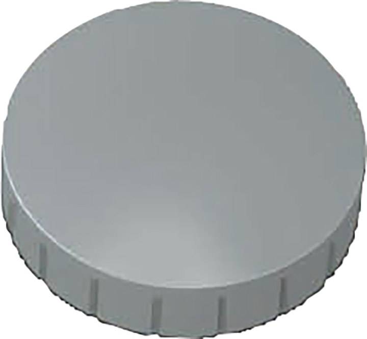 Maul Magnet MAULsolid (Ø x H) 32 mm x 8.5 mm rund Grau 10 St. 6163284