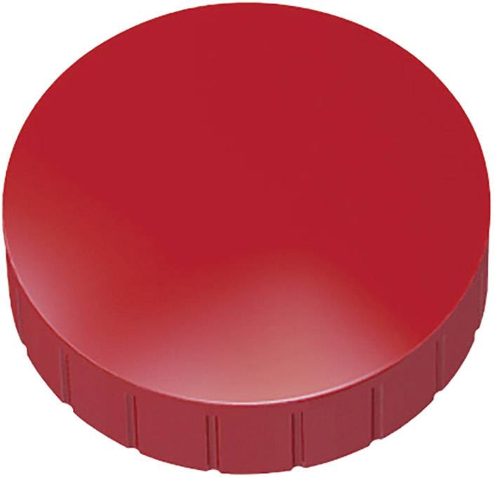 Maul Magnet MAULsolid (Ø x H) 38 mm x 15.5 mm rund Rot 10 St. 6163925