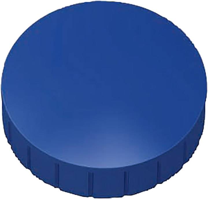 Maul Magnet MAULsolid (Ø x H) 38 mm x 15.5 mm rund Blau 10 St. 6163935