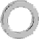 Maul Neodym Magnet (Ø x H) 12mm x 1.5mm Ring Silber 10 St. 6168396