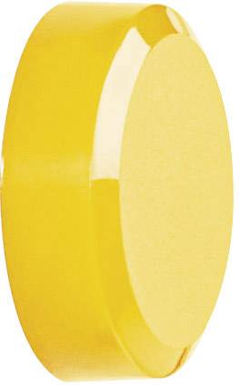 Maul Magnet MAULpro (Ø x H) 20 mm x 8 mm rund Gelb 20 St. 6176113