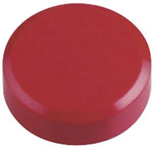 Maul Magnet MAULpro (Ø x H) 30 mm x 10 mm rund Rot 20 St. 6177125