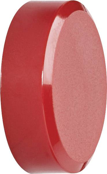 Maul Magnet MAULpro (Ø x H) 30 mm x 10 mm rund Rot 20 St. 6177125
