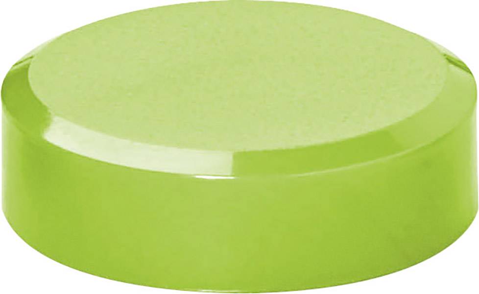 Maul Magnet MAULpro (Ø x H) 30 mm x 10 mm rund Hellgrün 20 St. 6177154