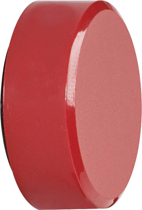 Maul Magnet MAULpro (Ø x H) 34 mm x 13 mm rund Rot 20 St. 6178125
