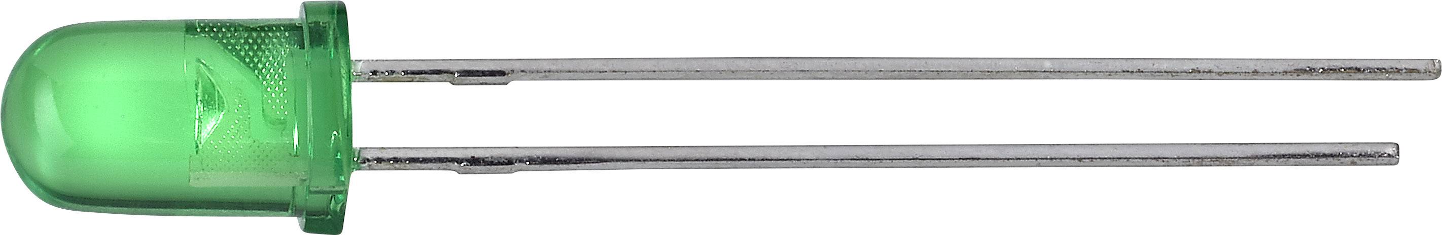 Kingbright L-7113GT LED bedrahtet Grün Rund 5mm 60 mcd 20° 20mA 2.2V