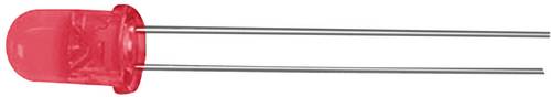Kingbright L-53SRC-J4 LED bedrahtet Rot Rund 5 mm 8000 mcd 20 ° 20 mA 2.1 V