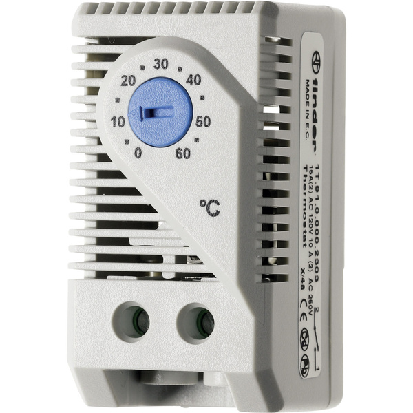 Finder Schaltschrankheizungs-Thermostat 7T.91.0.000.2303 250 V/AC 1 Schließer (L x B x H) 60 x 33 x