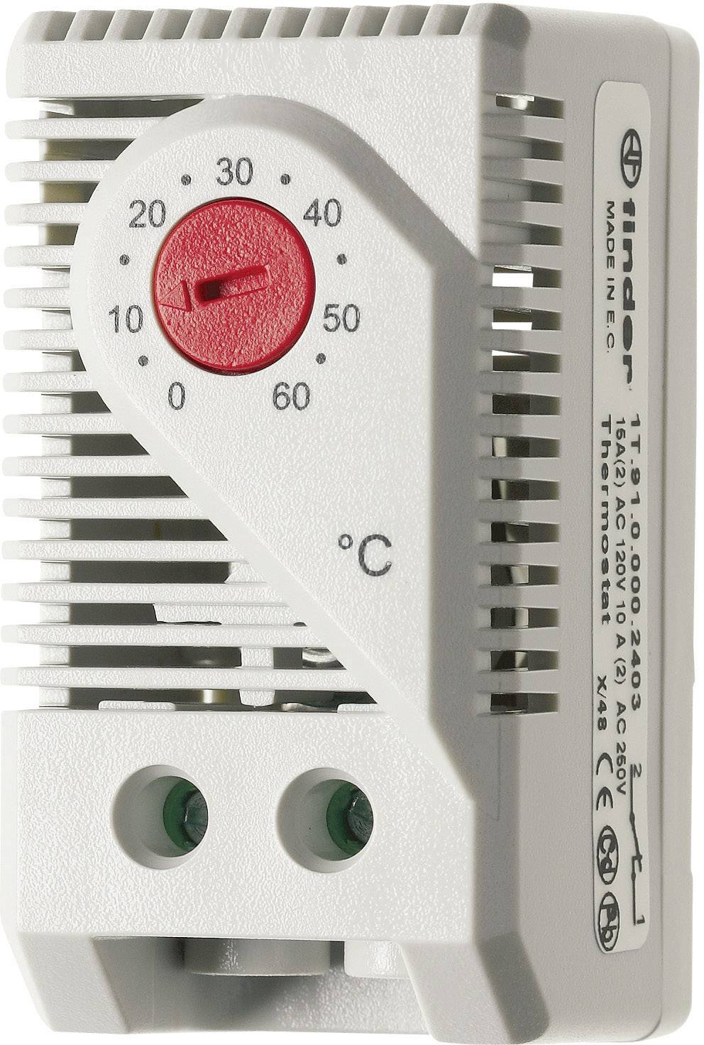 Finder Schaltschrankheizungs-Thermostat 7T.91.0.000.2403 250 V/AC 1 Öffner (L x B x H) 60 x 33 x 43 mm  1 St.