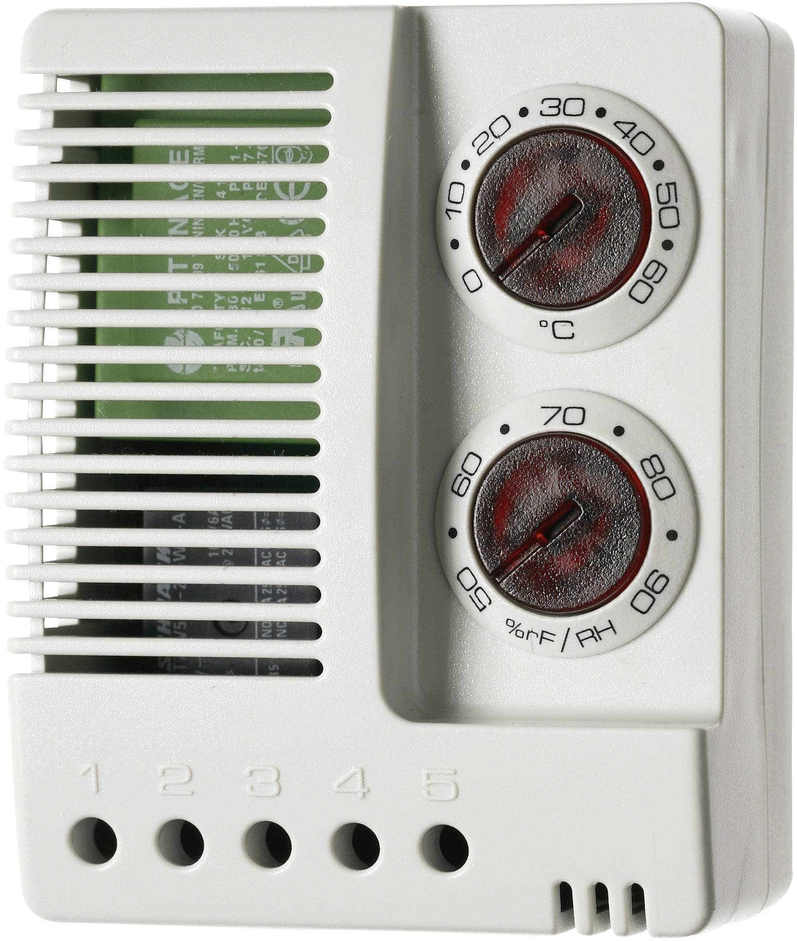 Finder Schaltschrankheizungs-Hygro-Thermostat-Kombination 7T.91.8.230.4050 230 V/AC 1 Wechsler (L x B x H) 77 x 59 x 38 mm  1 St.