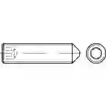 TOOLCRAFT TO-5414175 Gewindestift M4 8 mm Stahl galvanisch verzinkt 200 St. TOOLCRAFT TO-5414175 Gewindestift M4 8 mm Stahl galvanisch verzinkt 200 St.