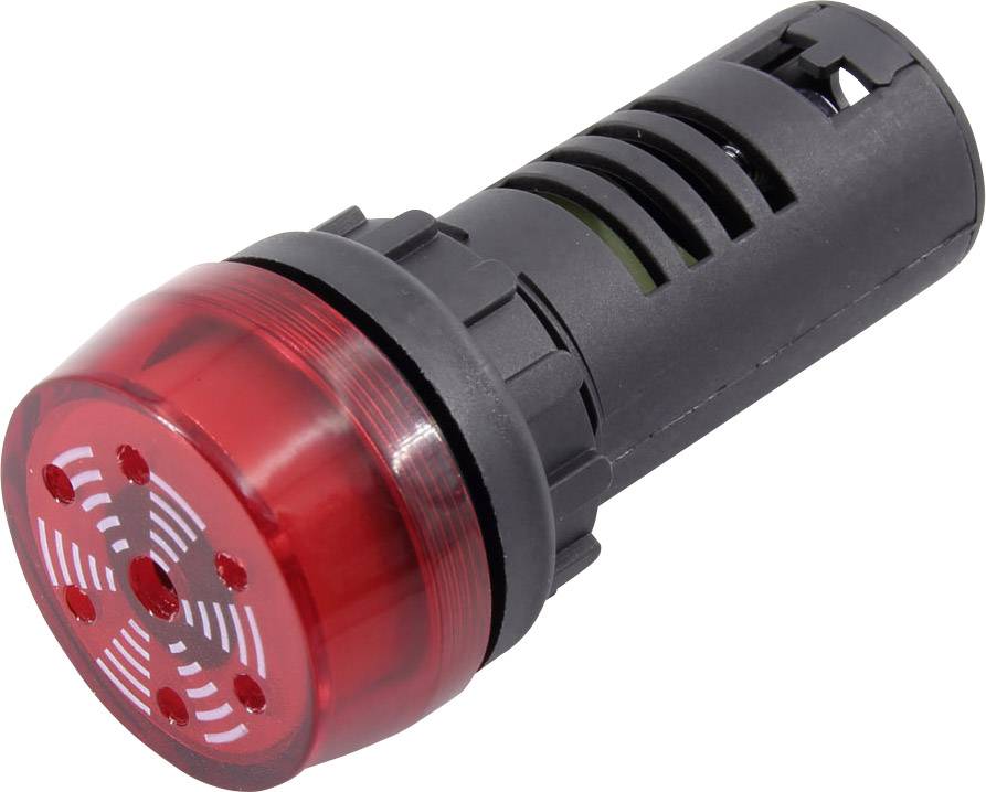 TRU COMPONENTS TC-7226600 Signalgeber Geräusch-Entwicklung: 80 dB Spannung: 24 V/DC 1St.