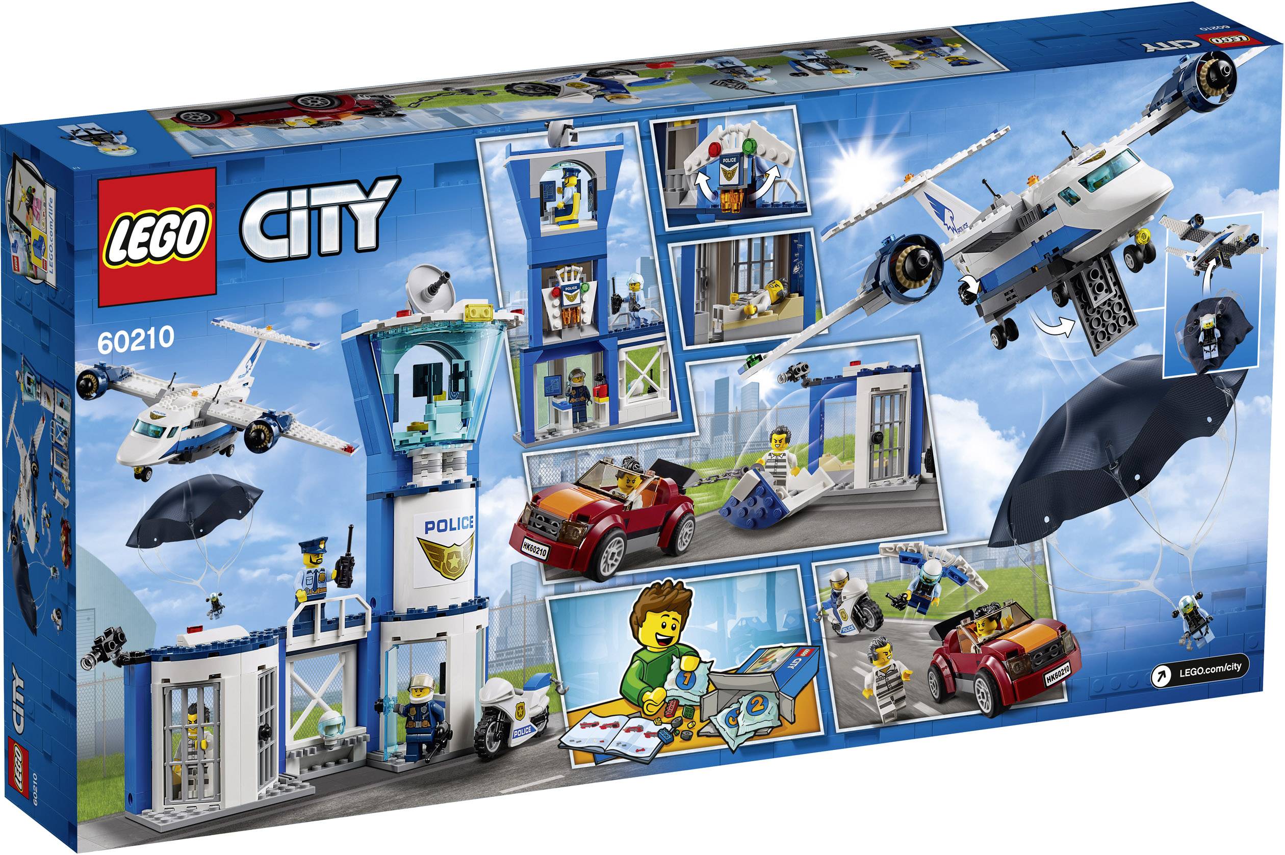 60210 LEGO® CITY Polizei Fliegerstützpunkt