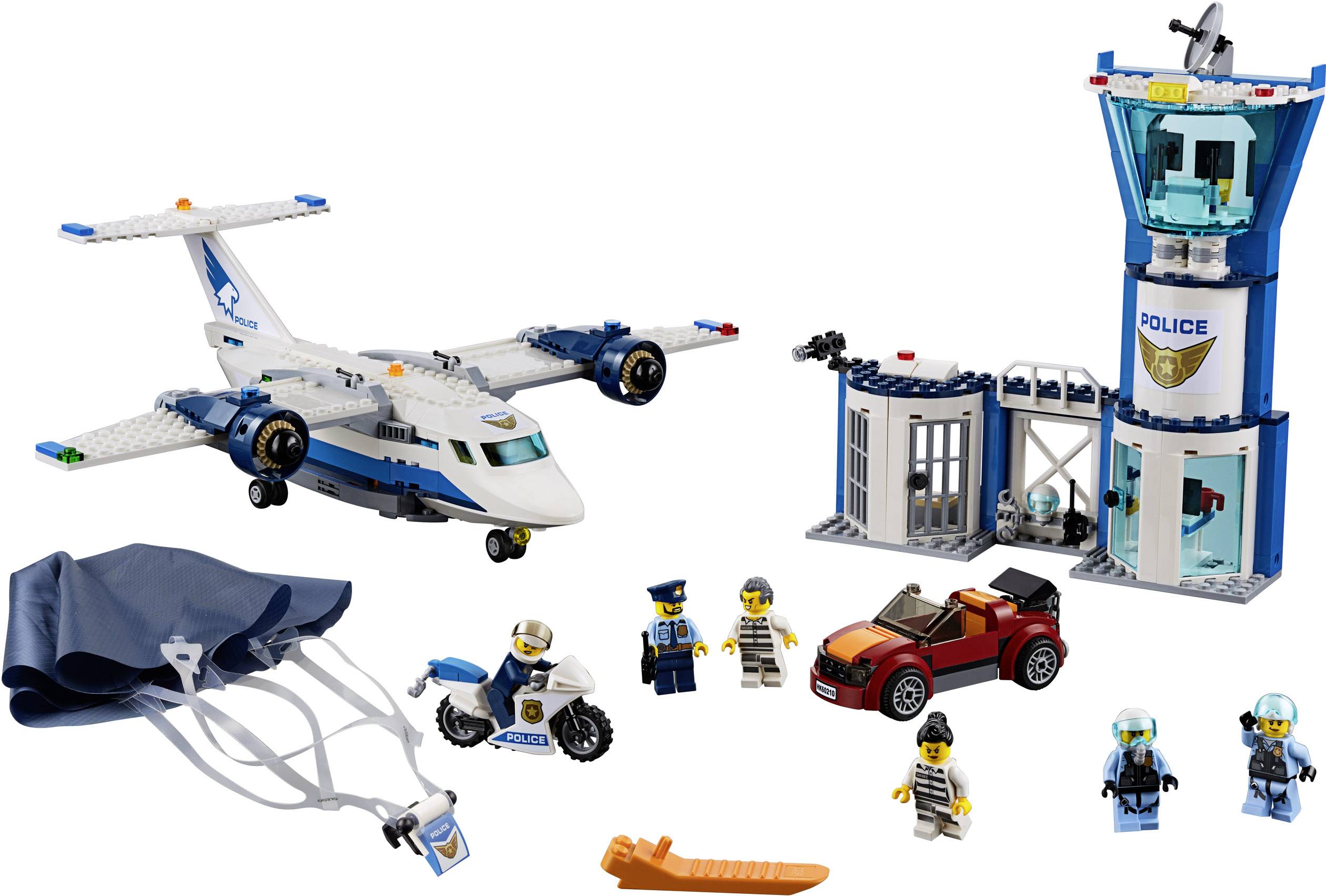 60210 LEGO® CITY Polizei Fliegerstützpunkt