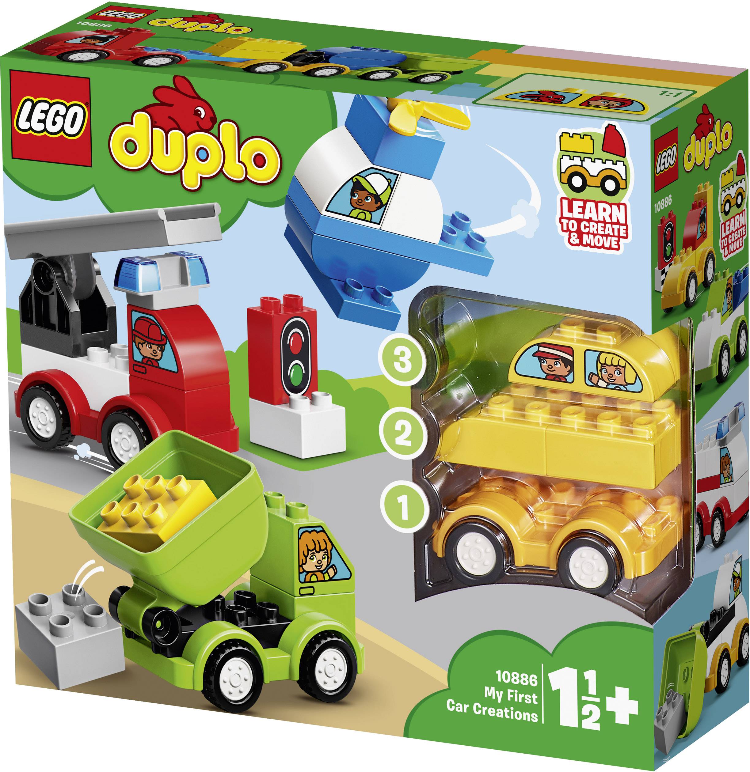 10886 LEGO® DUPLO® Meine ersten Fahrzeuge