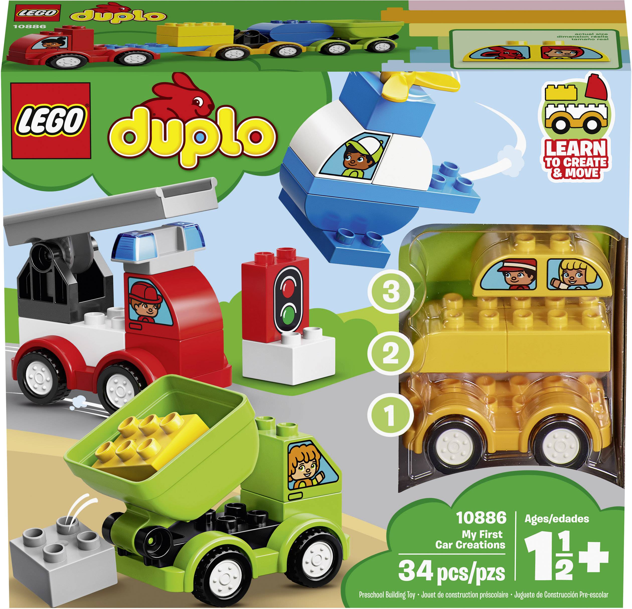 10886 LEGO® DUPLO® Meine ersten Fahrzeuge