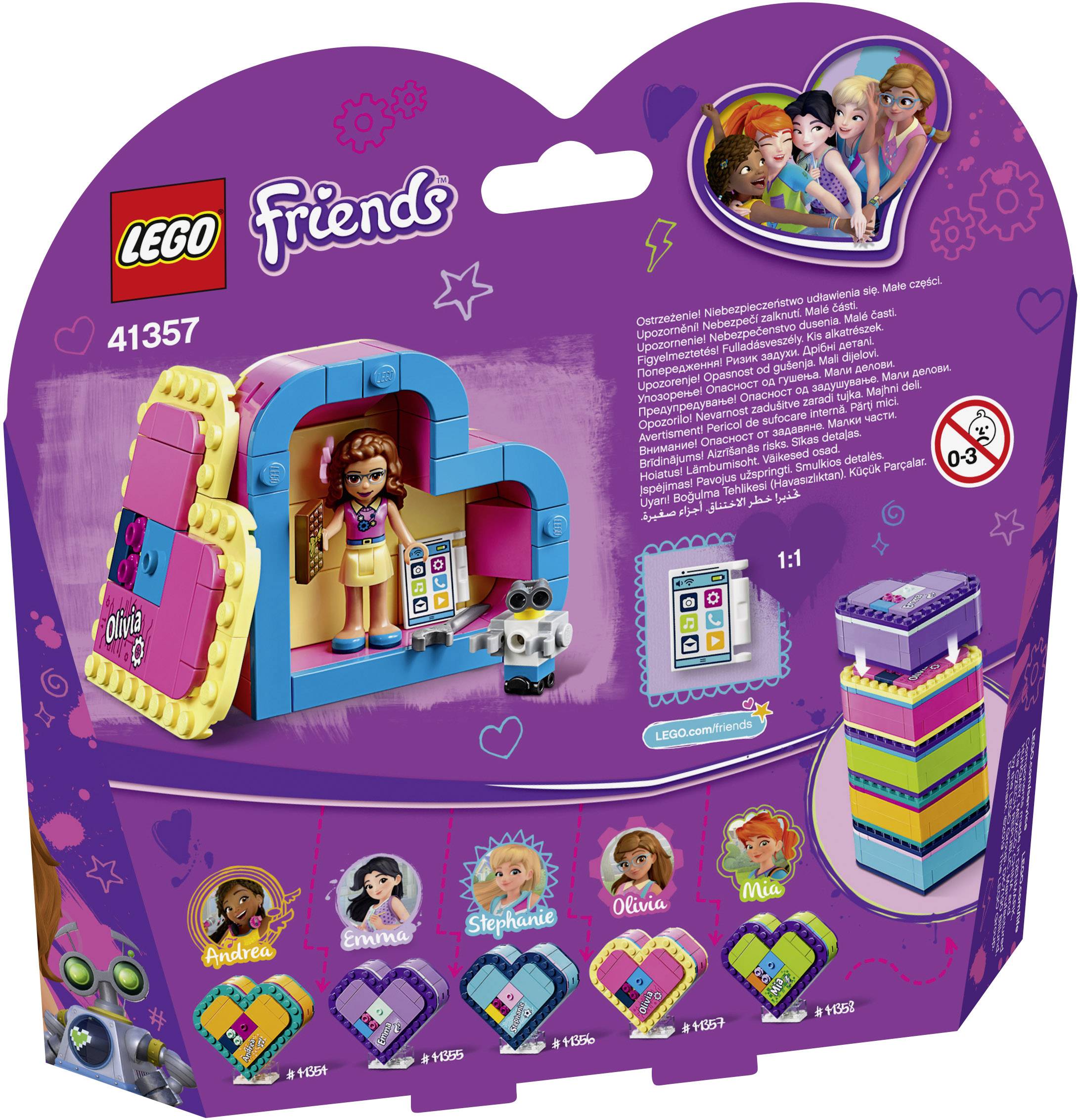 LEGO® Friends 41357 Olivias Herzbox