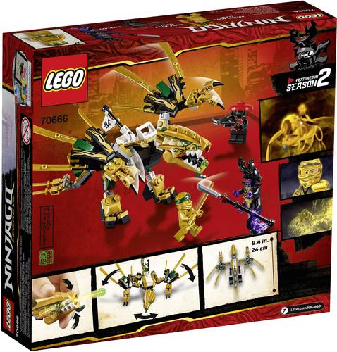 70666 LEGO® NINJAGO Goldener Drache