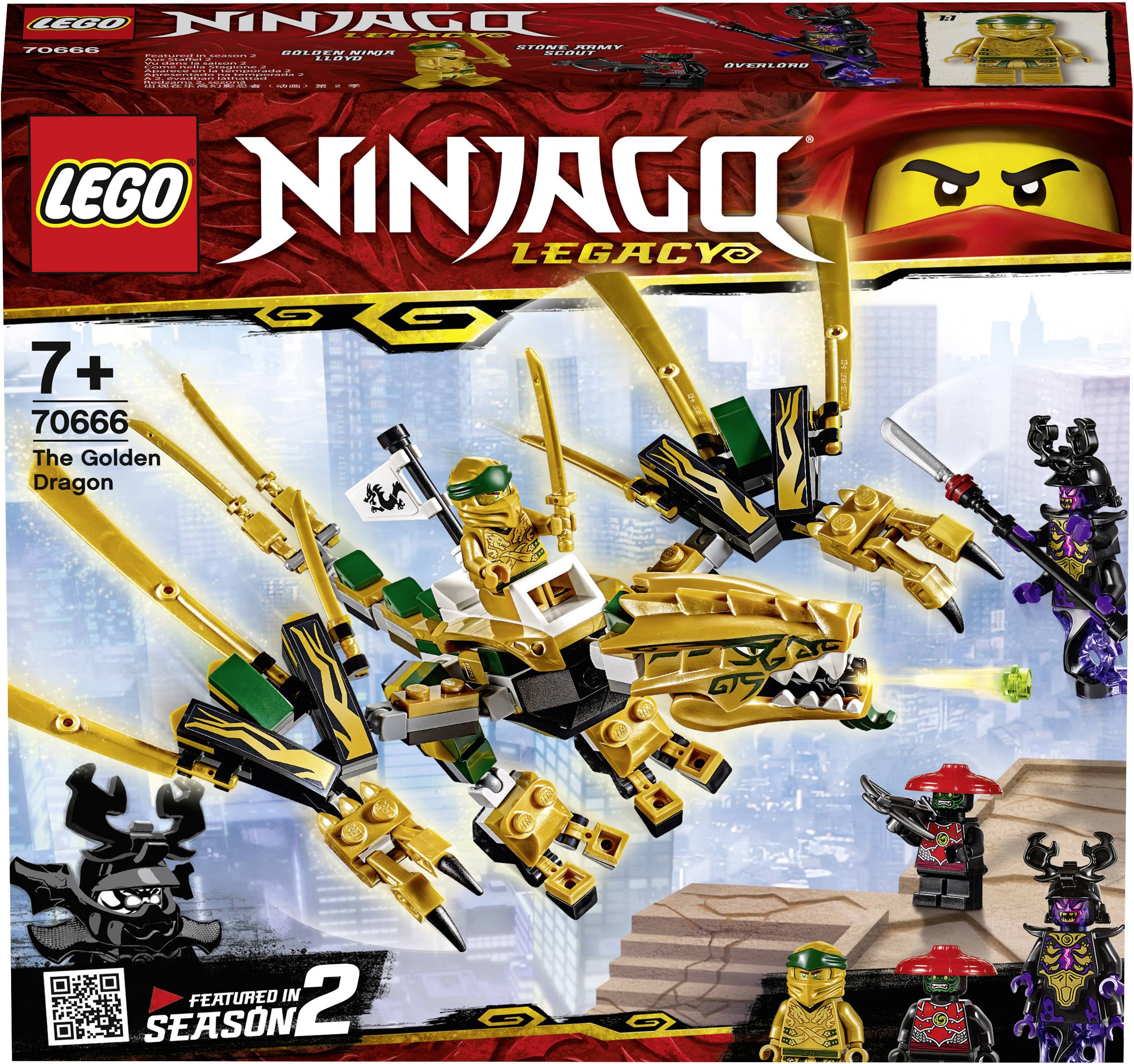 70666 LEGO® NINJAGO Goldener Drache