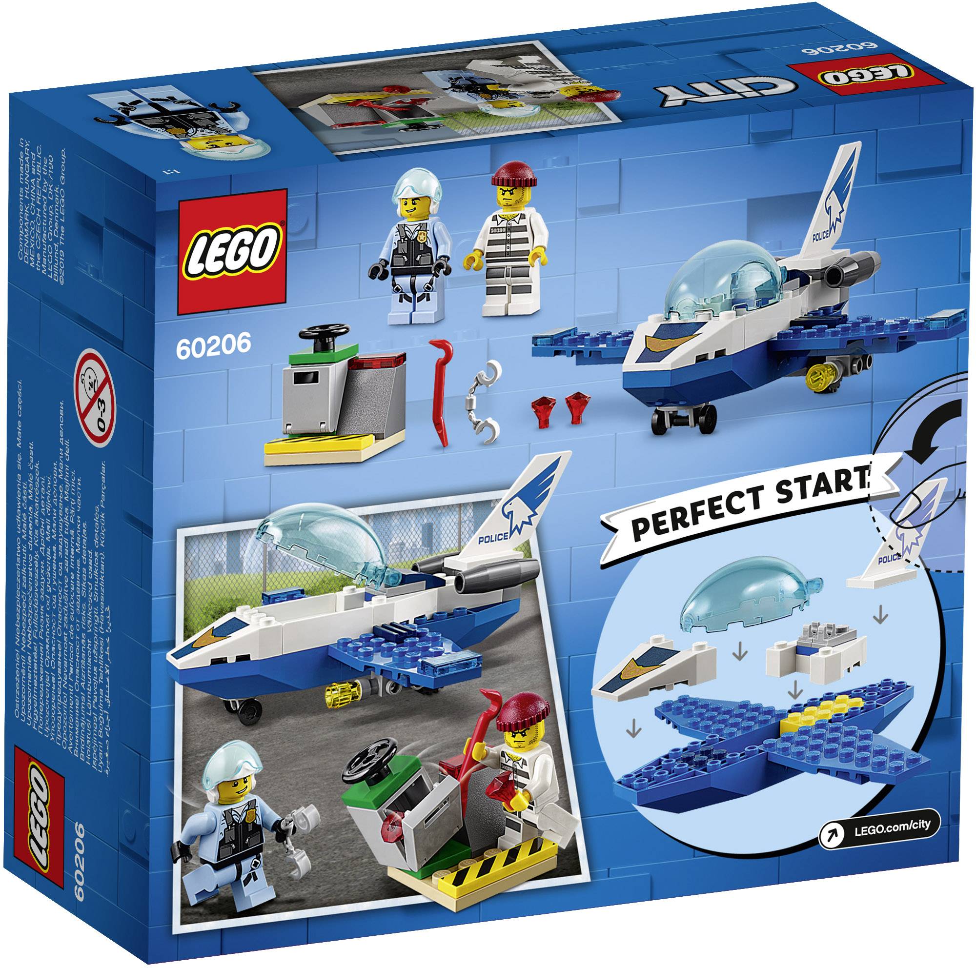 60206 LEGO® CITY Polizei Flugzeugpatrouille