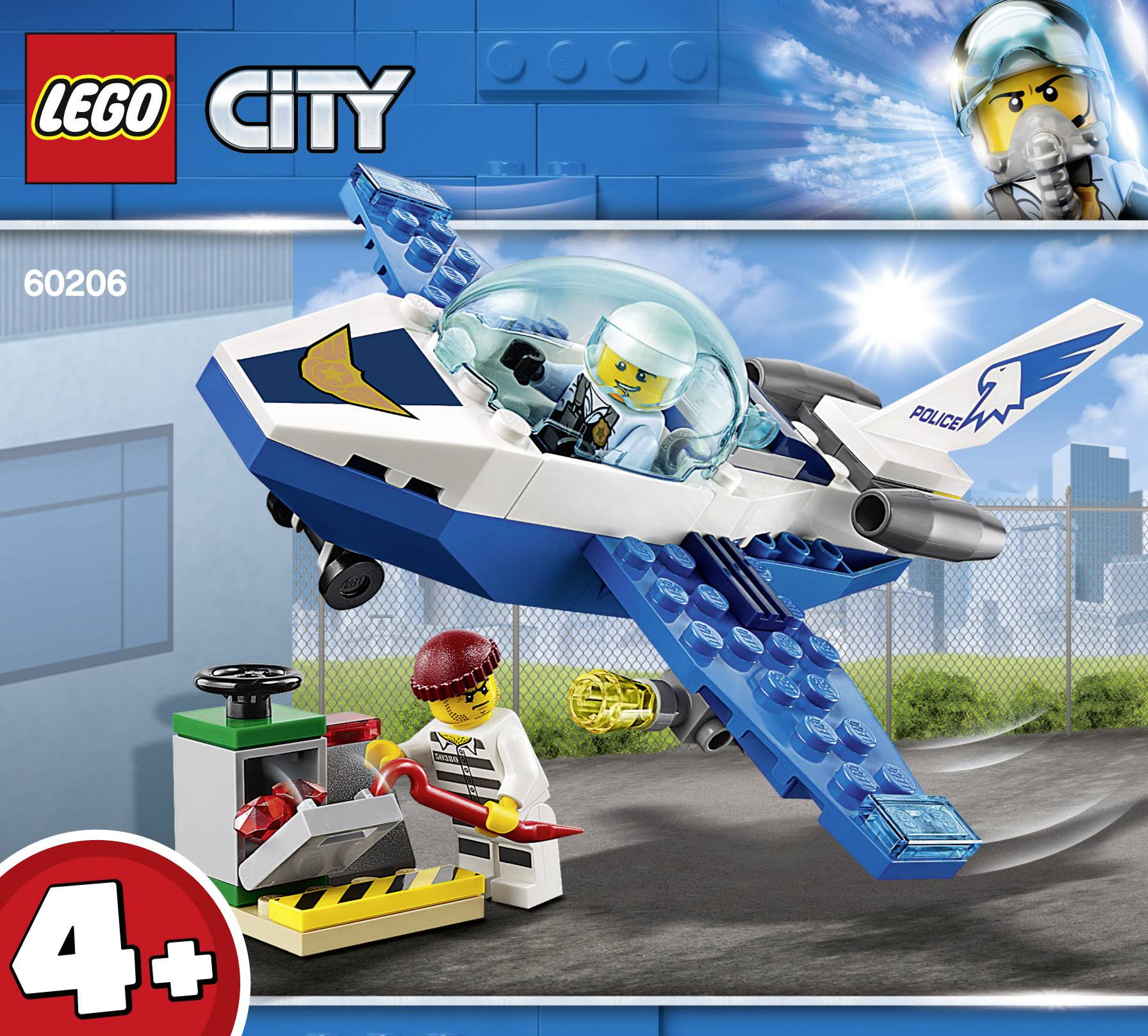 60206 LEGO® CITY Polizei Flugzeugpatrouille
