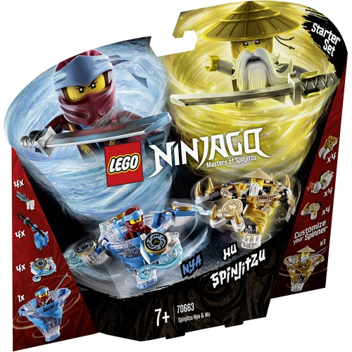 70663 LEGO® NINJAGO Spinjitzu Nya & Wu 70663 LEGO® NINJAGO Spinjitzu Nya & Wu