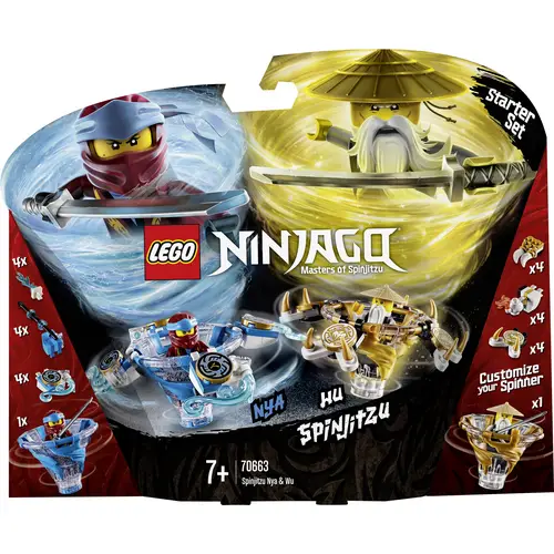 70663 LEGO® NINJAGO Spinjitzu Nya & Wu 70663 LEGO® NINJAGO Spinjitzu Nya & Wu