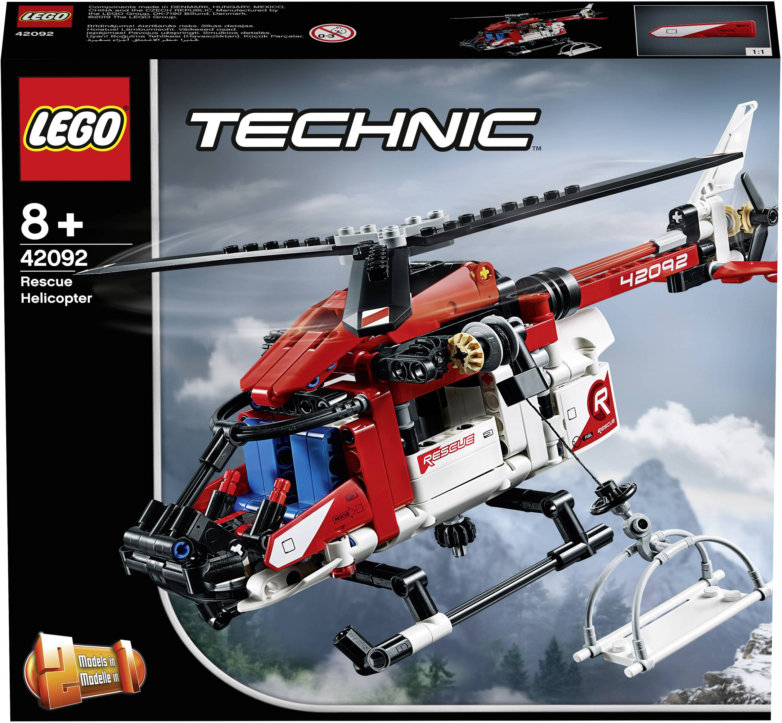 42092 LEGO® TECHNIC Rettungshubschrauber