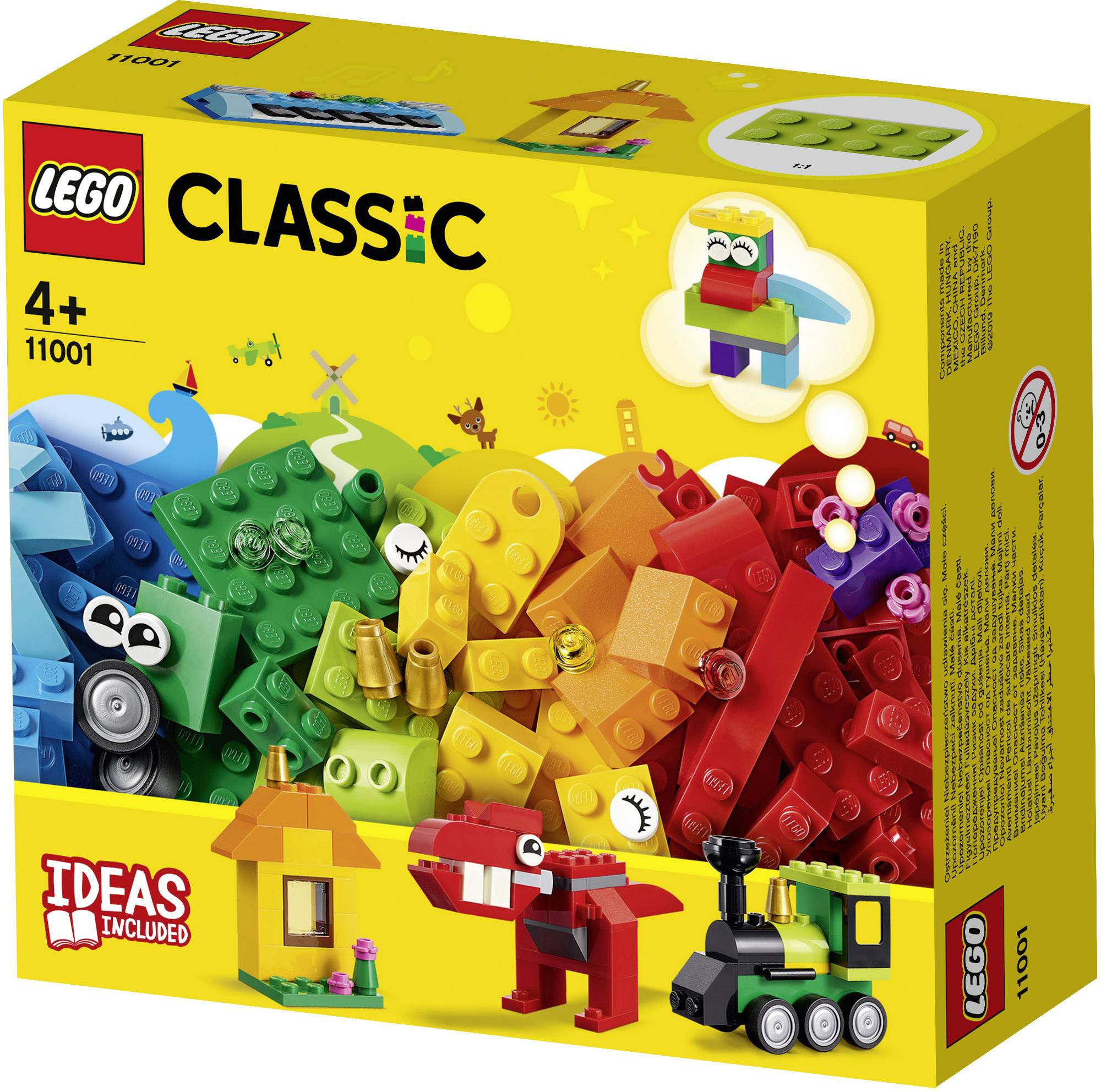 11001 LEGO® CLASSIC LEGO Bausteine - Erster Bauspaß