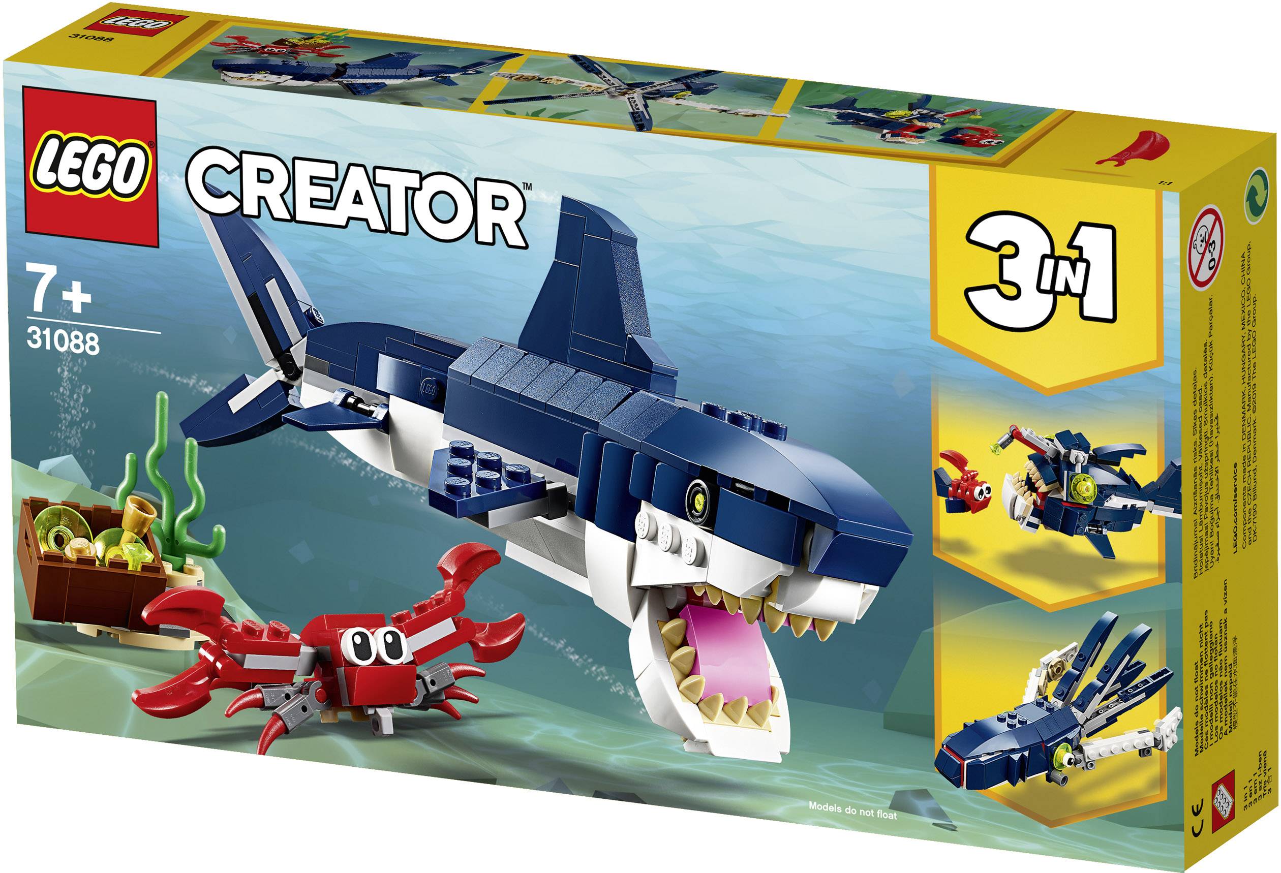 31088 LEGO® CREATOR Bewohner der Tiefsee