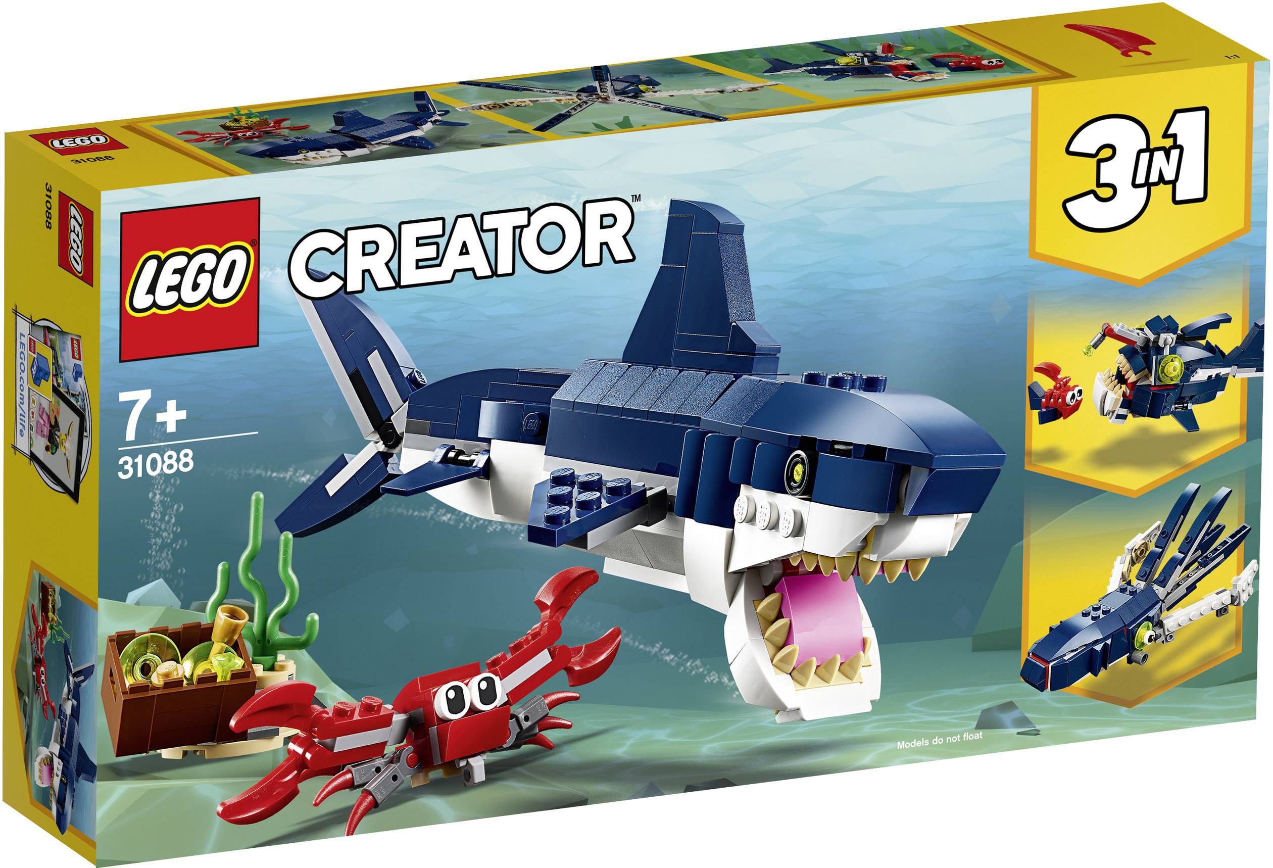 31088 LEGO® CREATOR Bewohner der Tiefsee