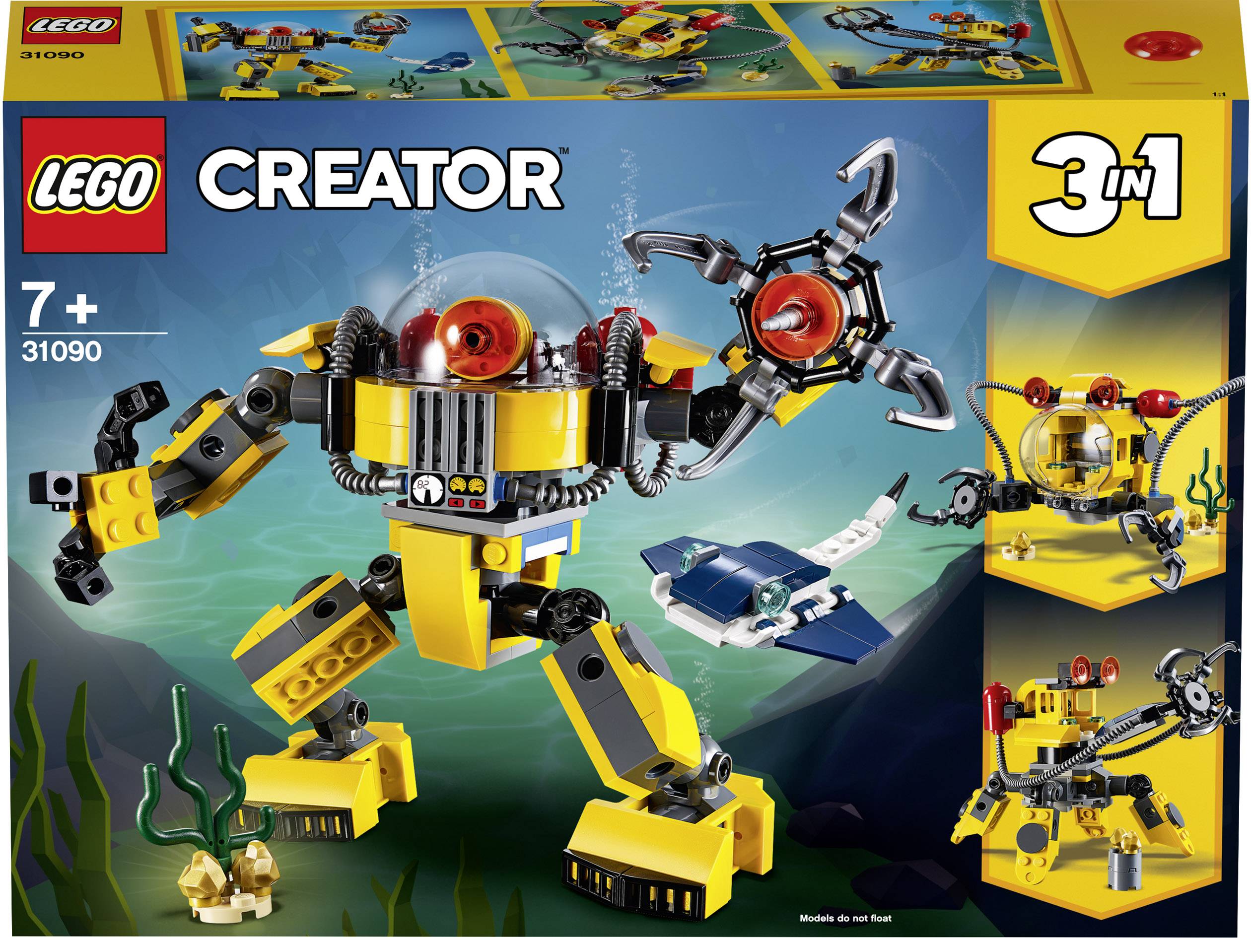 31090 LEGO® CREATOR Unterwasser-Roboter