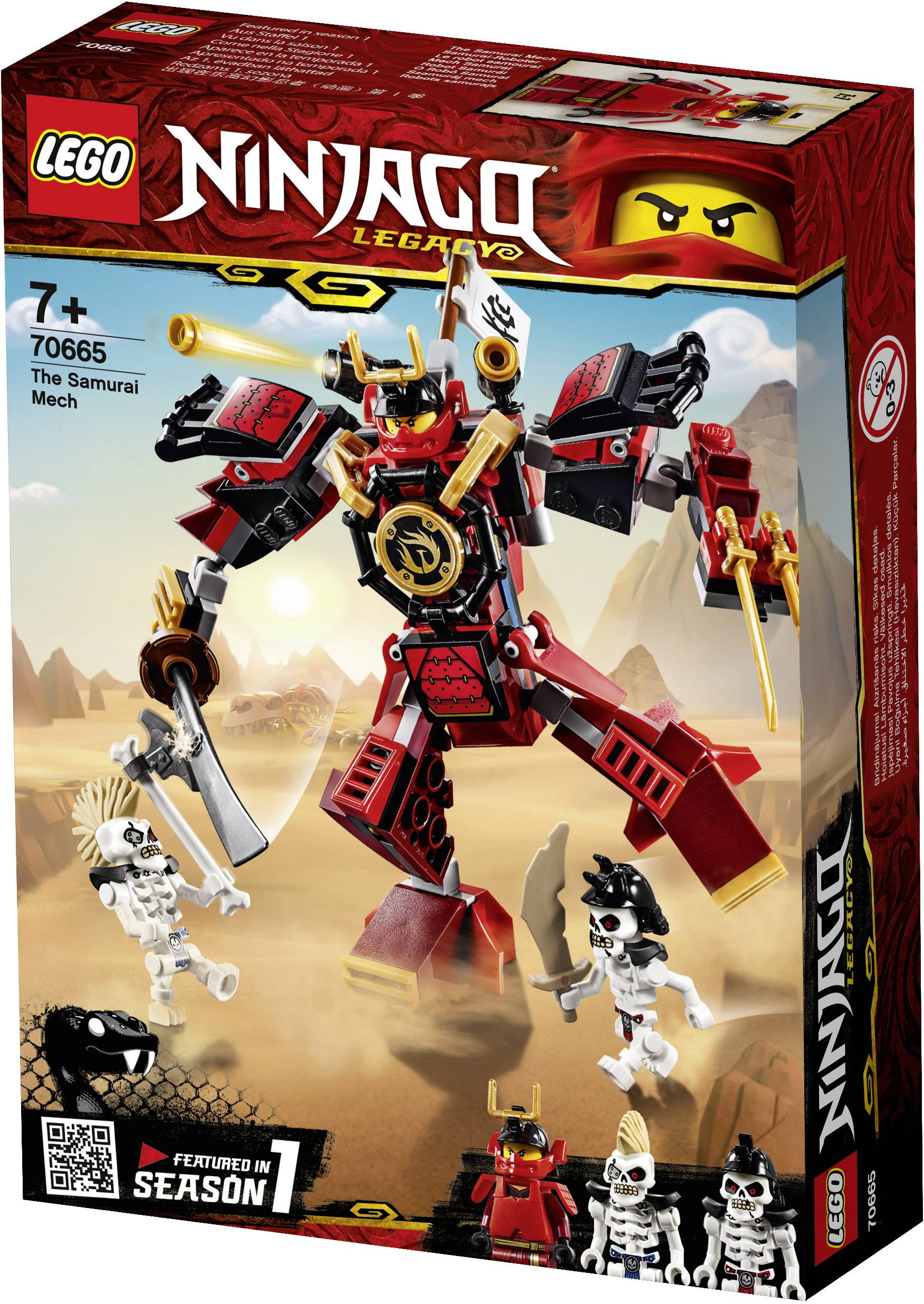 70665 LEGO® NINJAGO Samurai-Roboter