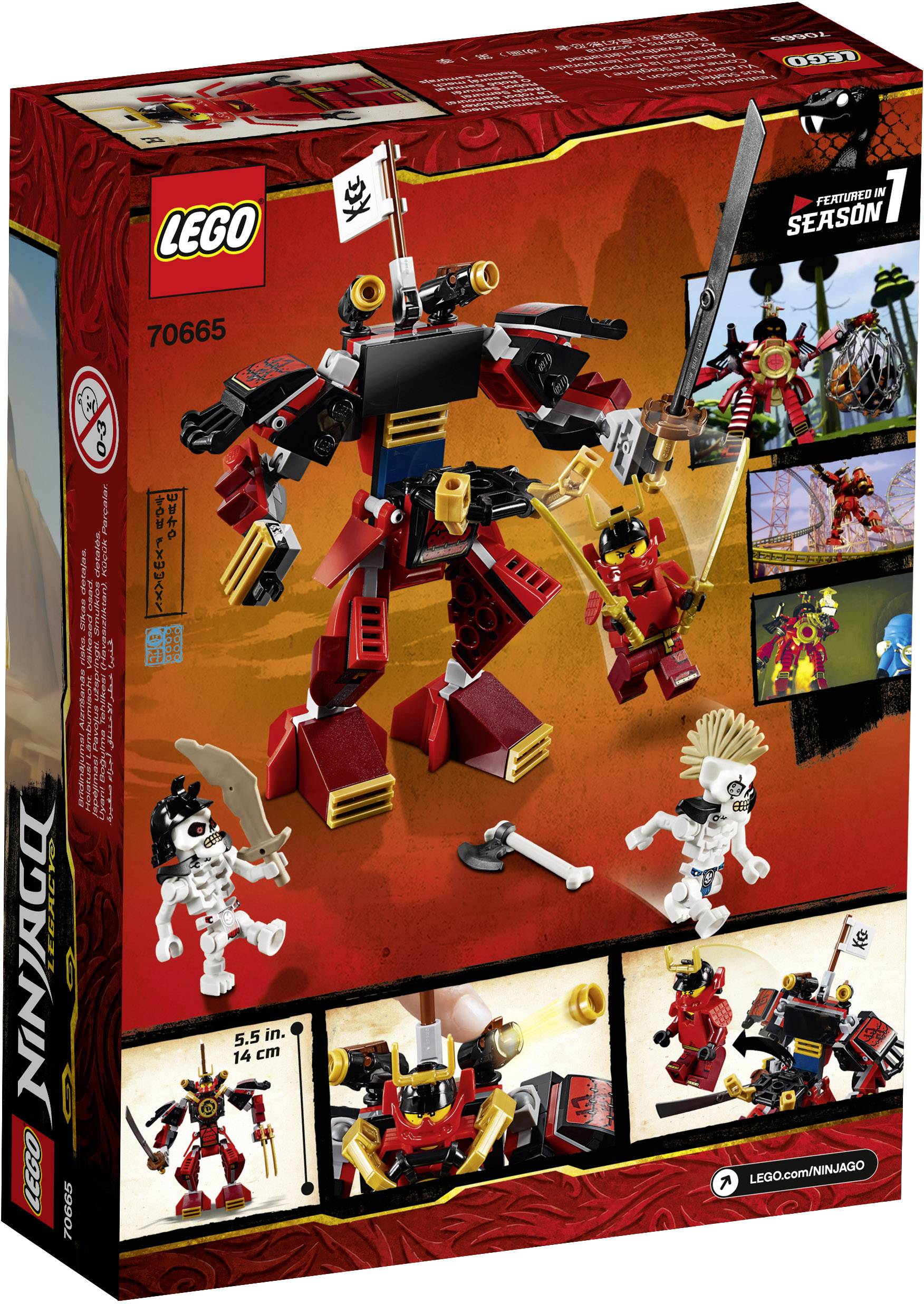 70665 LEGO® NINJAGO Samurai-Roboter