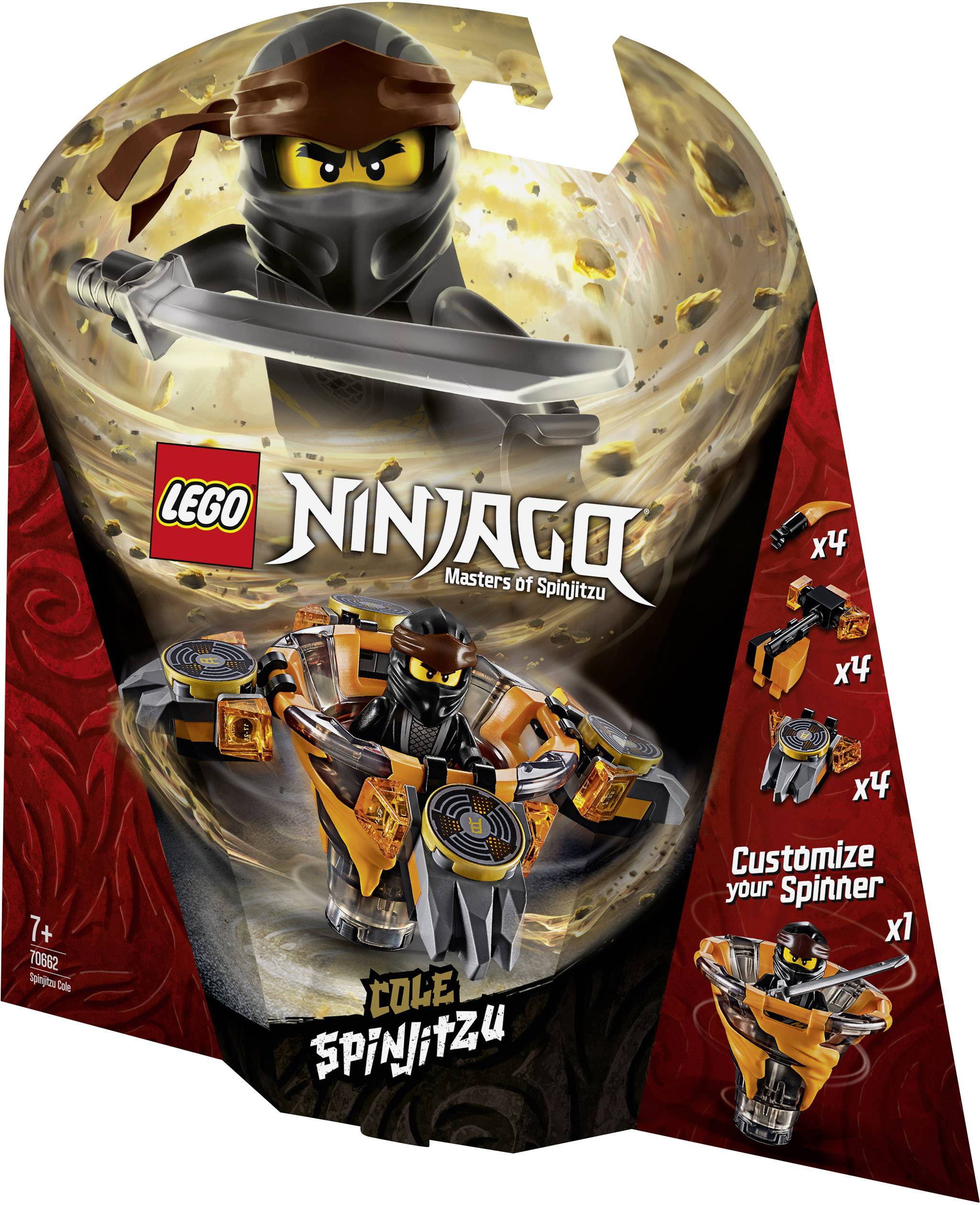 70662 LEGO® NINJAGO Spinjitzu Cole