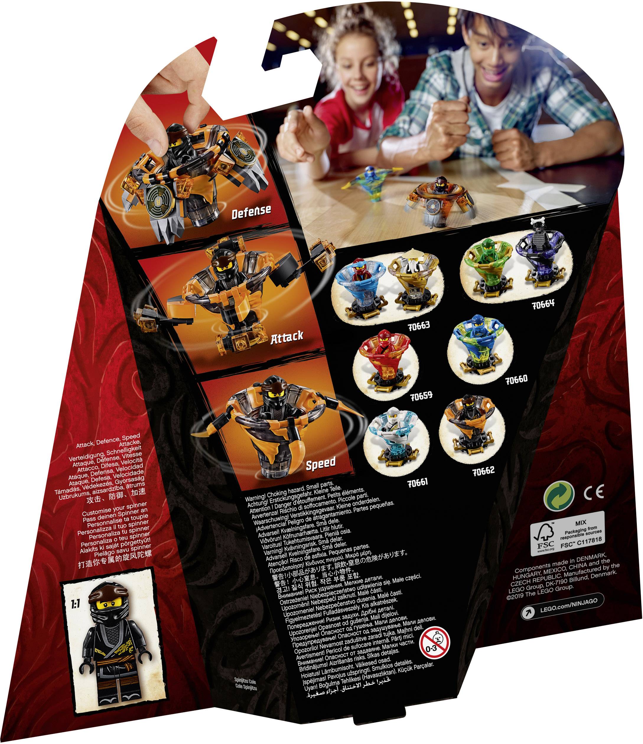 70662 LEGO® NINJAGO Spinjitzu Cole