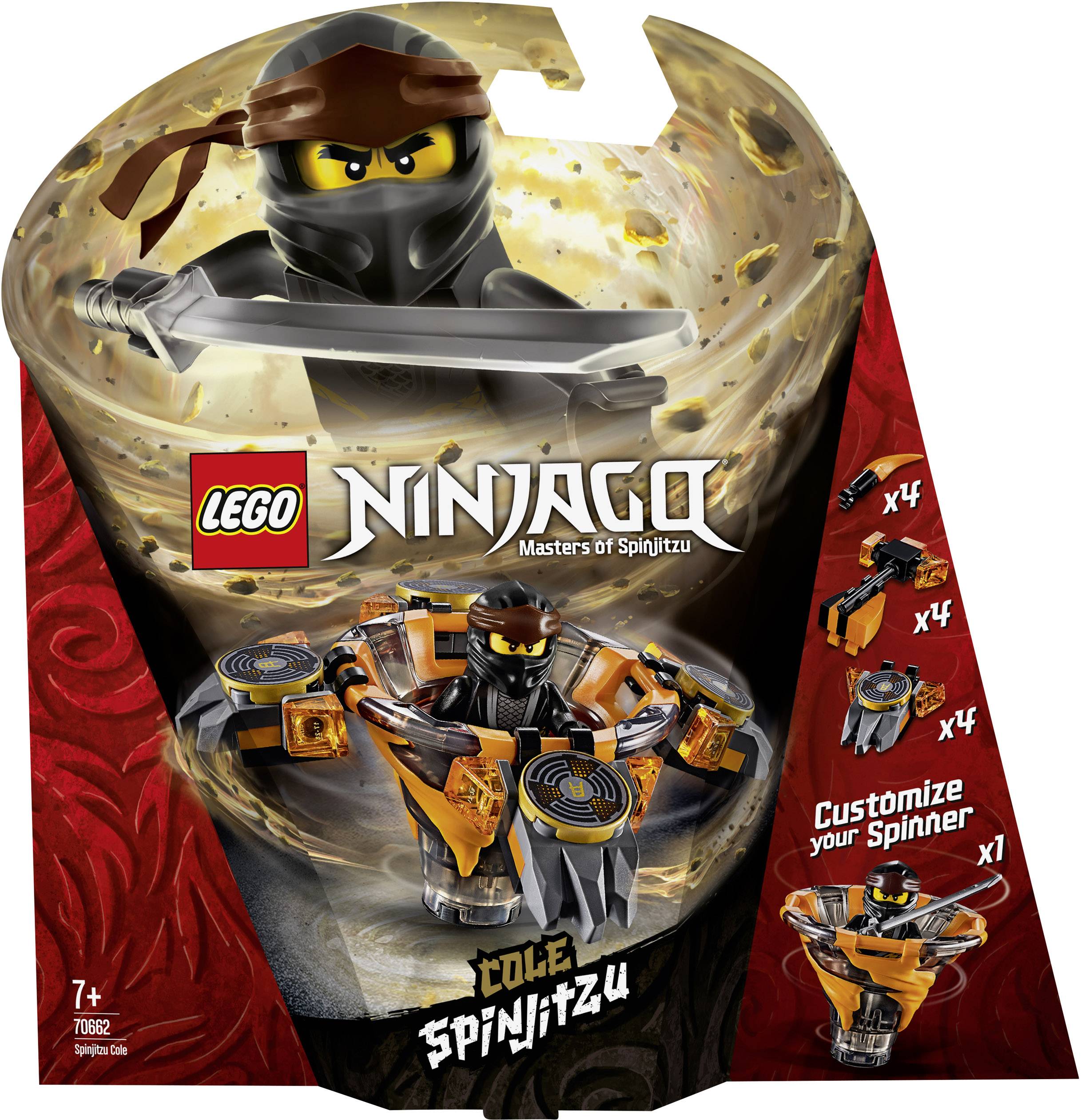 70662 LEGO® NINJAGO Spinjitzu Cole