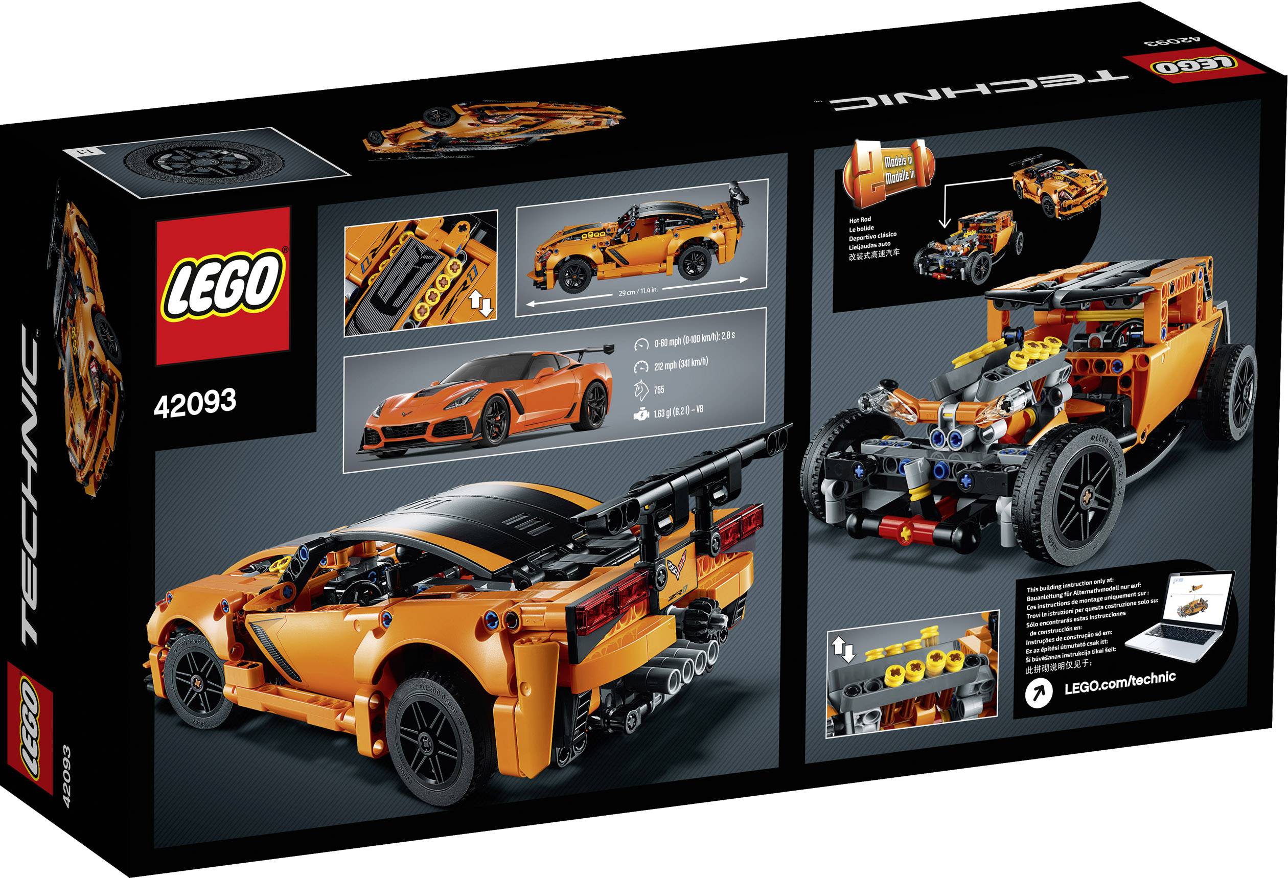 42093 LEGO® TECHNIC Chevrolet Corvette ZR1