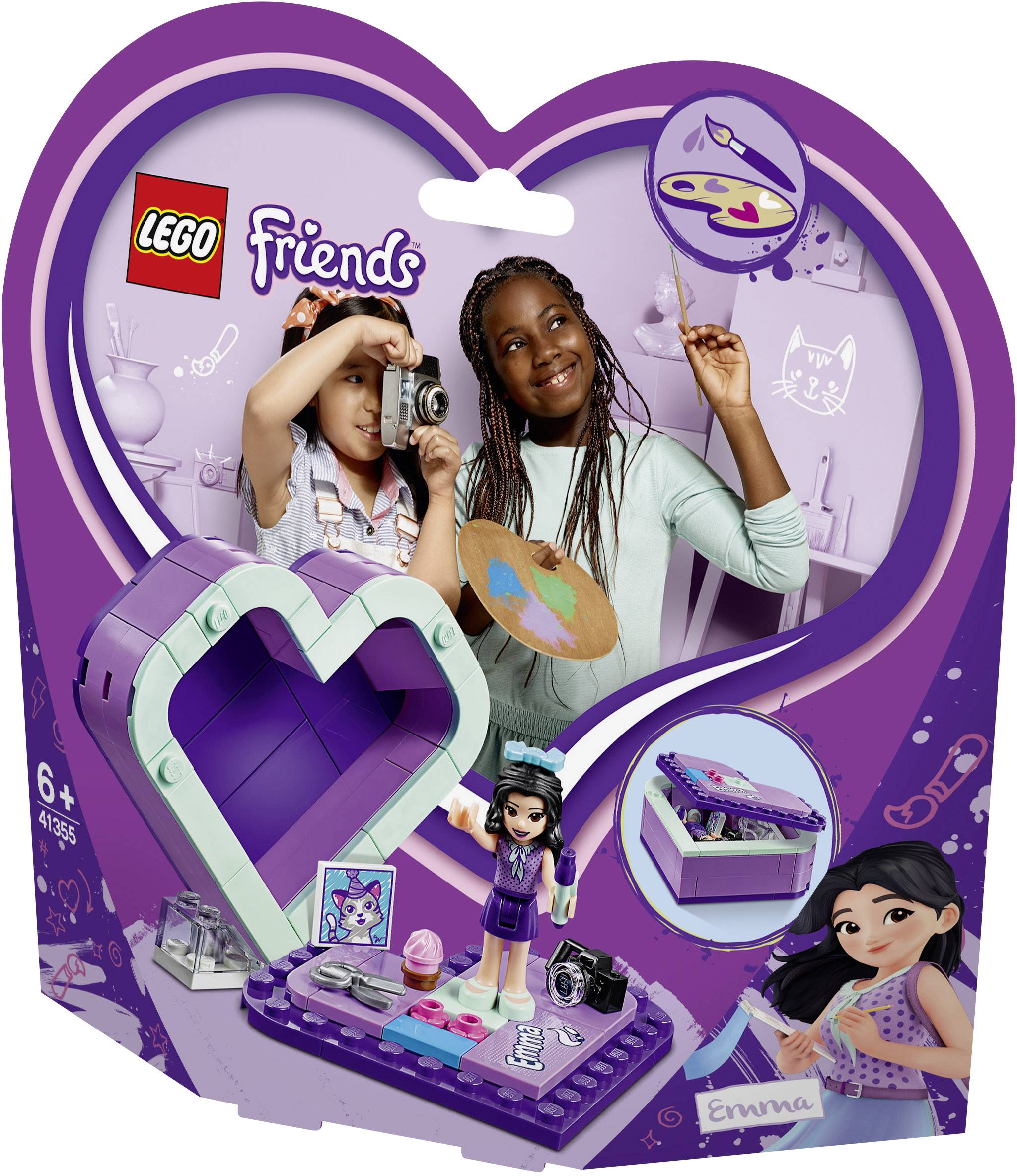 LEGO® Friends 41355 Emmas Herzbox
