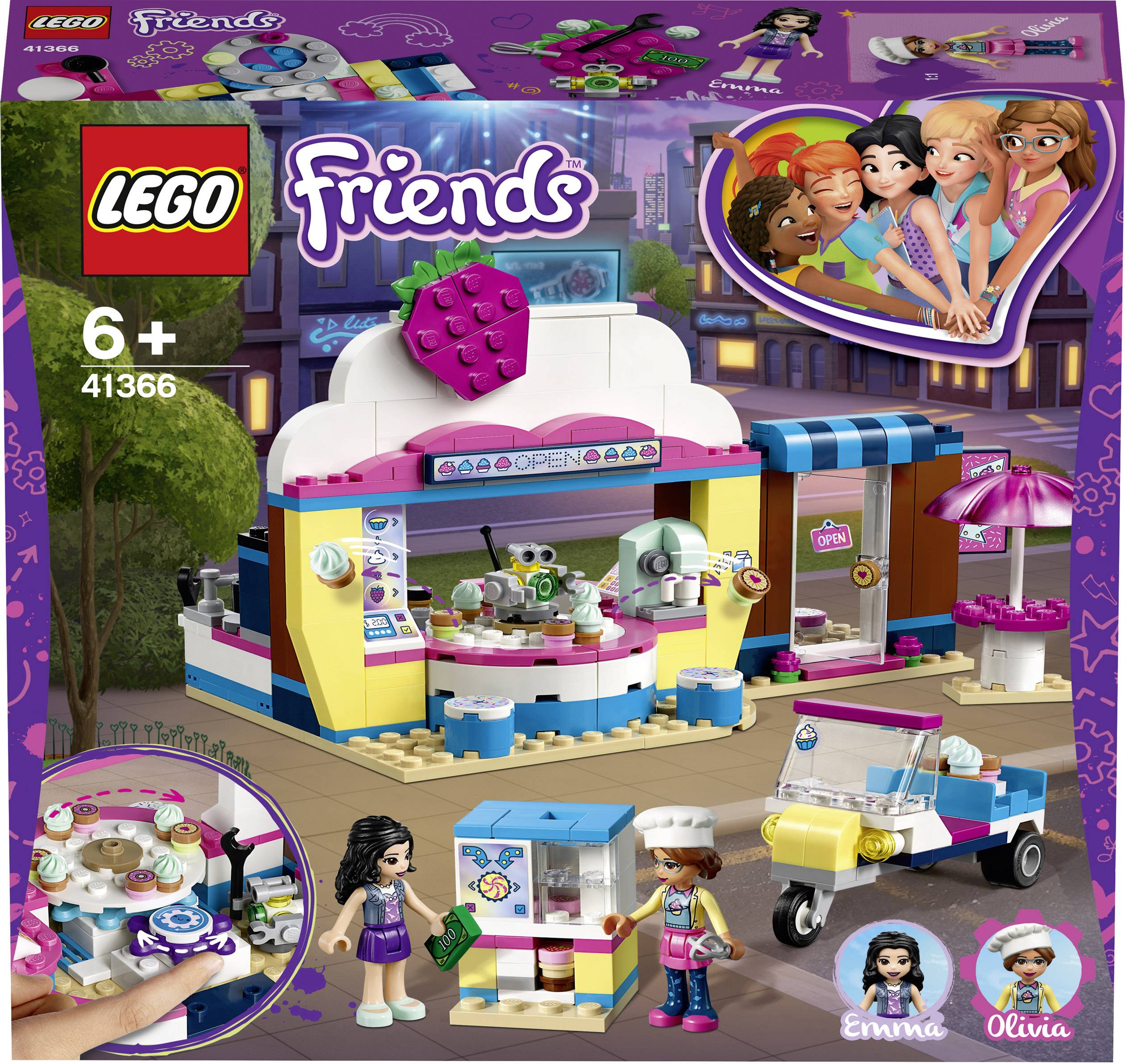 41366 LEGO® FRIENDS Olivias Cupcake-Café