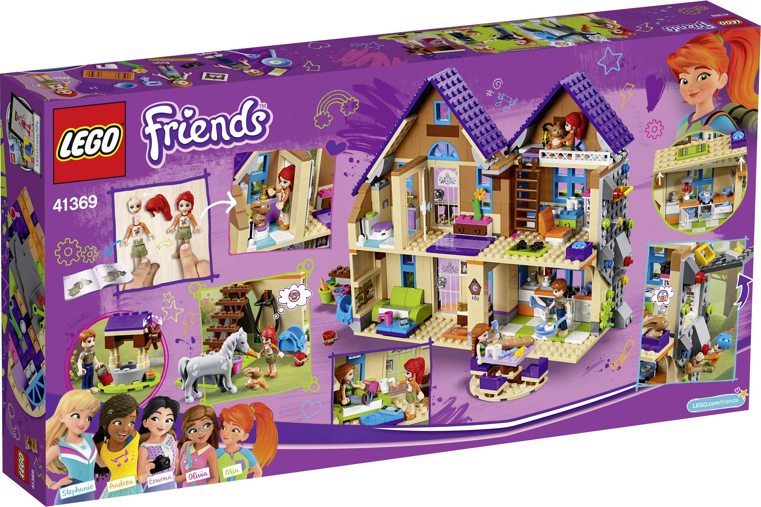 41369 LEGO® FRIENDS Mias Haus mit Pferd