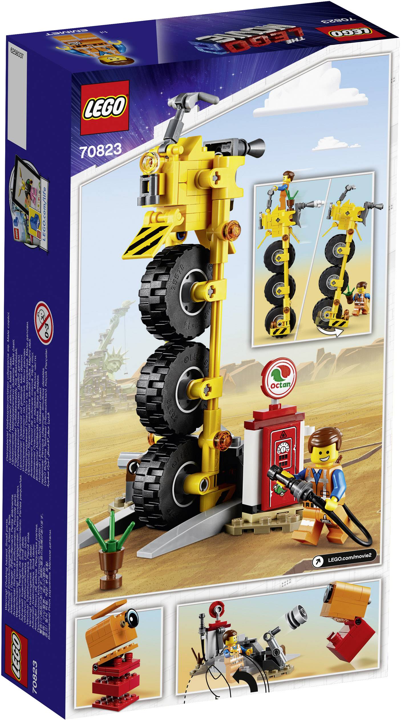 70823 The LEGO® MOVIE Emmets Dreirad!