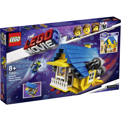 70831 The LEGO® MOVIE Emmets Traumhaus/Rettungsrakete!
