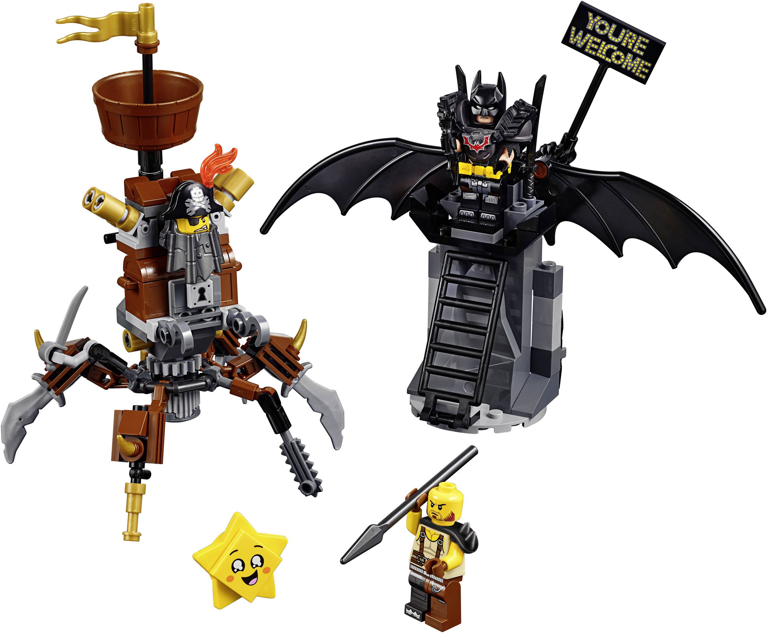 70836 The LEGO® MOVIE Einsatzbereiter Batman™ und EisenBart