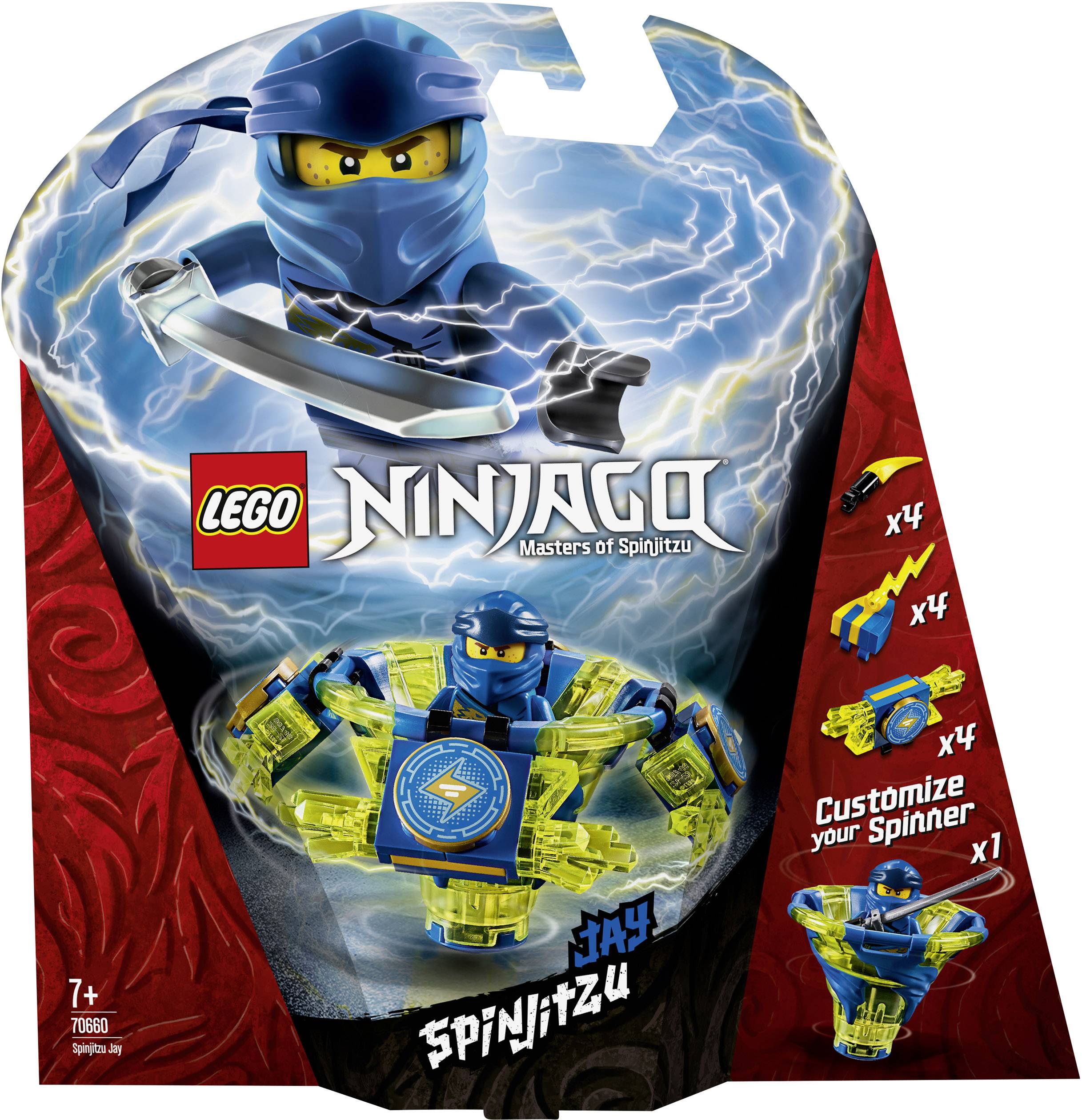 70660 LEGO® NINJAGO Spinjitzu Jay